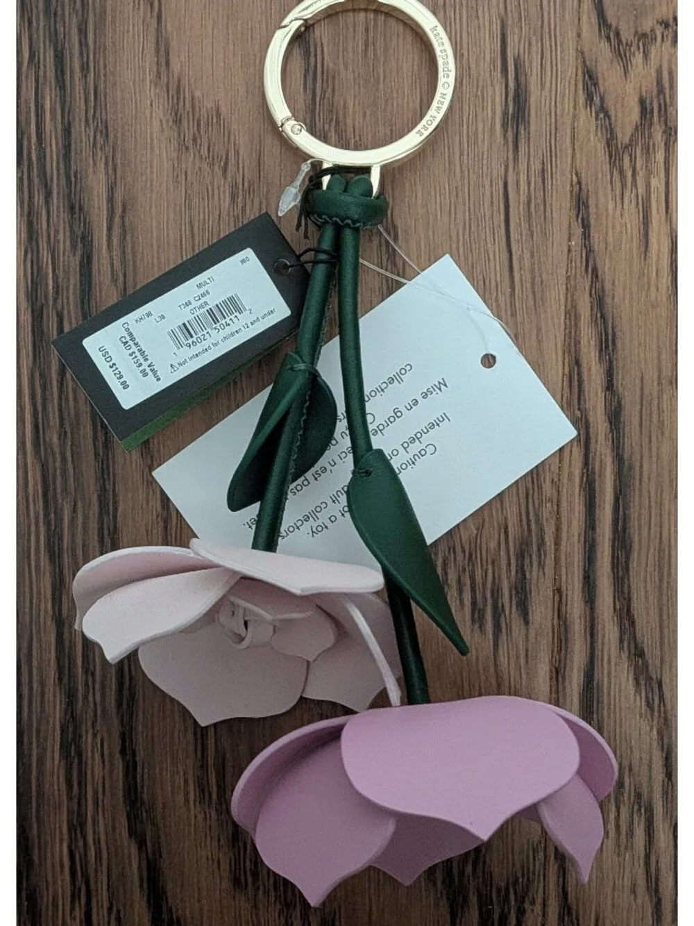 NWT Kate Spade flower charm - retailed for $129